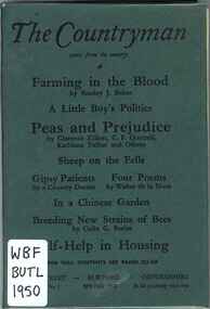 Publication, Butler, C. G, Breeding new strains of bees (Butler, C. G.), The Countryman, 1950, 1950
