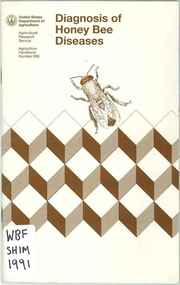 Publication, Shimanuki, H. & Knox, D. A, Diagnosis of honey bee diseases (Shimanuki, H. & Knox, D. A.), Beltsville, 1991, 1991