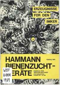 Publication, Hammann-Waben, Bienenzuchtgeräte: Fabrik für imkereibedarf (Hammann-Waben), Haßloch, 1969