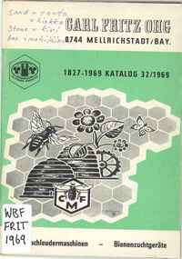 Publication, Fritz Ohg, C, 1827- 1969 Katalog 32/1969 (Fritz Ohg, C.), Mellrichstadt, 1969