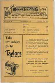 Publication, Beekeeping Publications Ltd, Good bee-keeping: a monthly magazine devoted to practical & educational bee-keeping (Beekeeping Publications Ltd.), Welwyn, 1948, 1948