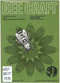 Publication, British Bee-Keepers' Association, Bee Craft (British Bee-Keepers' Association), Chatham, 1970