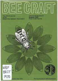 Publication, British Bee-Keepers' Association, Bee Craft (British Bee-Keepers' Association), Chatham, 1970, 1970