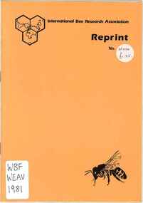 Publication, Weaver, N. & Weaver, E. C, Beekeeping with the stingless bee Melipona Beecheii, by the Yucatecan Maya (Weaver, N. & Weaver, E. C.), 1981, 1981