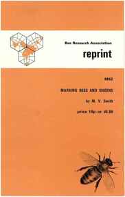 Publication, Smith, M. V, Marking bees and queens (Smith, M. V.), London, 1972