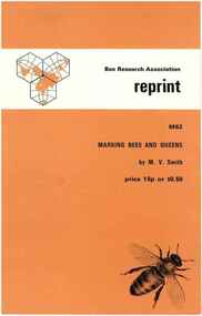 Publication, Smith, M. V, Marking bees and queens (Smith, M. V.), London, 1972, 1972