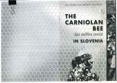 Publication, Gregori, J., Poklukar, J. & Mihelič, J, The carniolan bee (Apis mellifera carnica) in Slovenia (Gregori, J., Poklukar, J. & Mihelič, J.), Lukovica, 2003, 2003