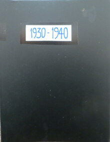 Binder, 1930 -1940 Photos