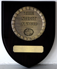 Shield, The Spirit Award