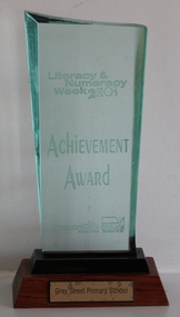 Trophy, Literacy & Numeracy Week 2003 Achievement Award