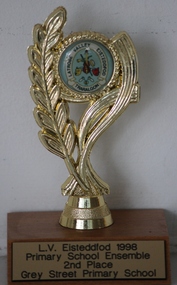 Trophy, LV Eisteddfod 1998 Primary School Ensemble 2nd Place