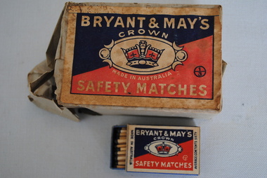 Safety Matches, Crown Bryant & May's Safety Matches