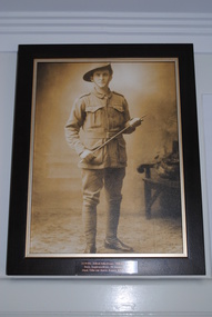 Portrait Photograph, Original photo 1916.  Reproduction 2011