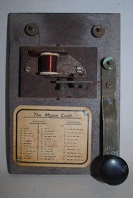 Morse Code Key, Estimated 1939-1945