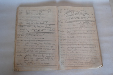 Log Books, VAOC Observer's Log Books, Estimated date 1940's