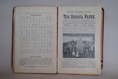Book, Albert J Mullett, The School Paper for Grades VII and VIII (1914), 1914