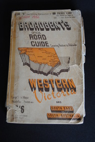 Road Directory, Broadbent's Official Road Guides Company, Broadbent's Official Road Guide Western Victoria, 1956