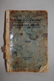 Book, The New Goulburn Cookery Book