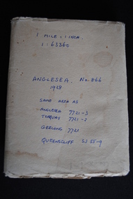 Map, Anglesea, Victoria, 1954