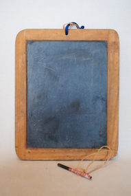 School Slate and Pencil