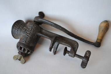 Meat Mincer/Food Chopper, Food Chopper - LF & C No. 1. Universal, Estimated 1899