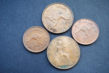 Australian Coins, Australian Mint, Various dates