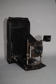 Camera, Kodak, Eastman Kodak, 1910 Eastman Kodak Co Autotime Folding Camera. No. 3A.  Model C, 1908