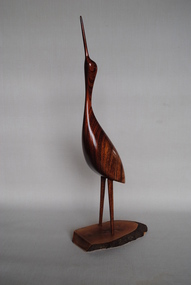 Carved Wooden Bird, Estimated 1990s