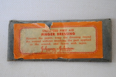 Sterilized First Aid Finger Dressing, Johnson & Johnson