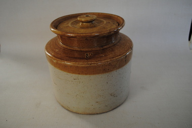 Pottery Jar with Lid, Unknown