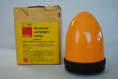 Brownie Safelight Lamp, Kodak (Australasia) Pty. Ltd, Estimated 1960's