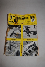 Book, Wilke & Co. Pty. Ltd, Good Housekeeping's 250 Household Hints, Estimated 1947