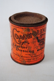 Tin - Leather Dressing, Charles Markell Company Pty. Ltd, Estimated 1880-1930