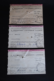 Broadcast Listener's Licences, 1961, 1962, 1963