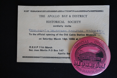 Invitation Card, 1988