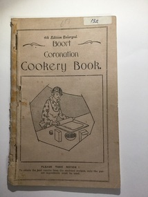 Cookery Book, Boort Coronation Cookery Book, circa 1930's