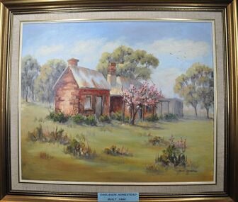 Painting - House Painting, Jean Jackson, Oaklands Homestead 1900, c1990s