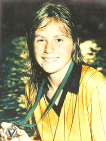 Photograph - Champion Portrait, Vanessa Moyes - Club Champion 1988-89, 1989