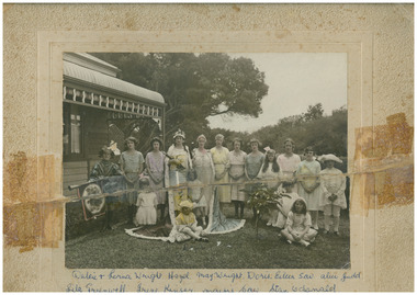 Women and girls of Chelsea Lifesaving Club Queen Competition 1921