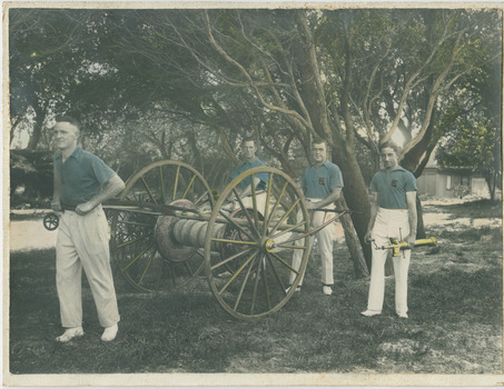 Edithvale Fire Brigade with their fire equipment