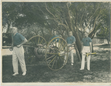 Edithvale Fire Brigade with their fire equipment