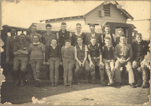 P00149 Aust Pacific Byproducts (Gut Fact) male group and truck