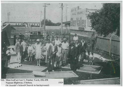Mini Golf at Carr's Timber Yard