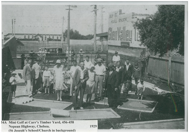 Mini Golf at Carr's Timber Yard