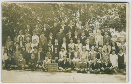 Chelsea State School grades 8 and 8 c1920s
