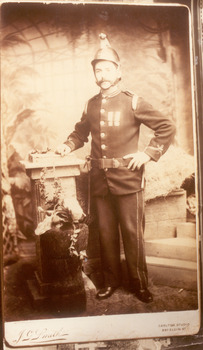 P000173 Mr Morton in uniform