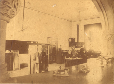 P00276 Staff of South Yarra Post Office Alfred Morton