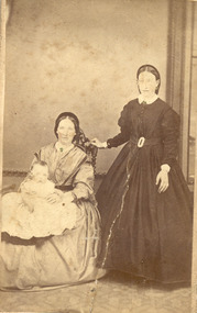 P00535 Alfred Louis Morton with Mother Aunt 1866