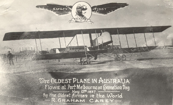 P00093 RG Careys Aeroplane 1937