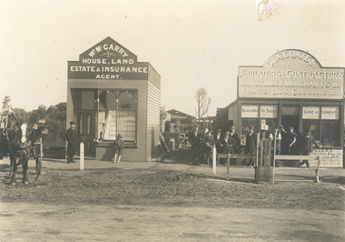 P00111 2 shops Mr McGarry Mr Coates c1914